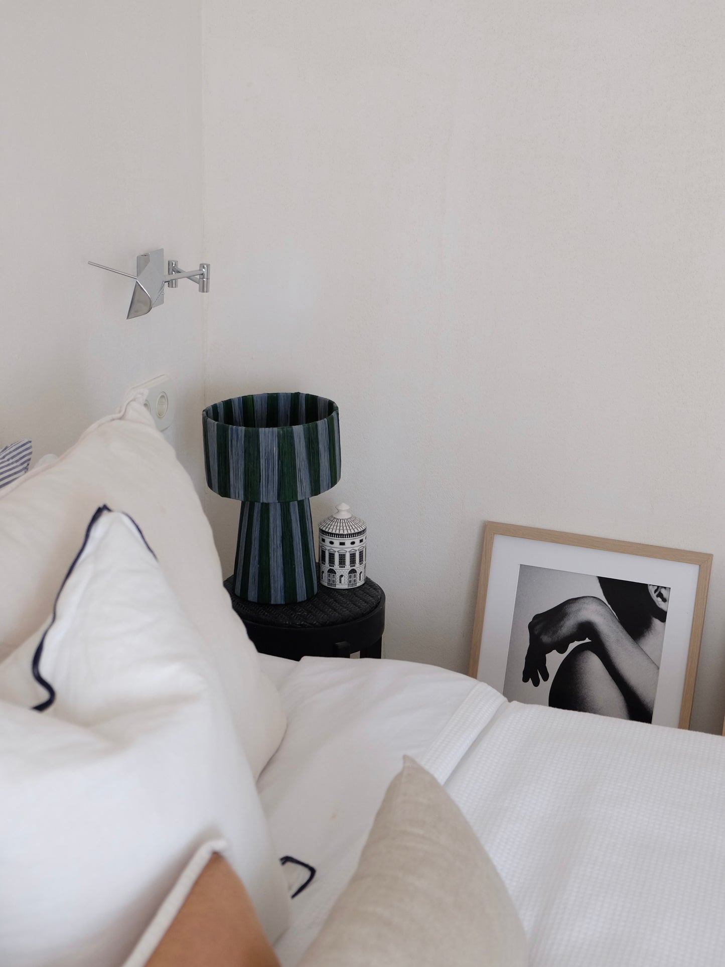 Anza Lamp Petite - Green & Blue