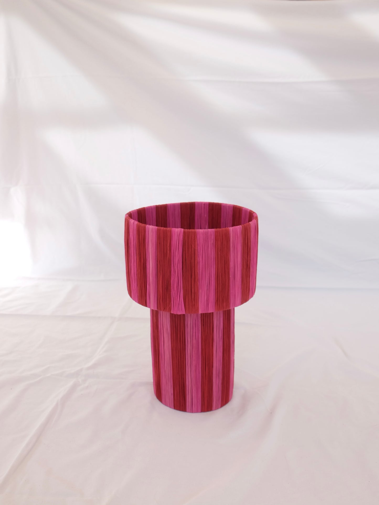 Seta Lamp Petite - Pink & Burgundy