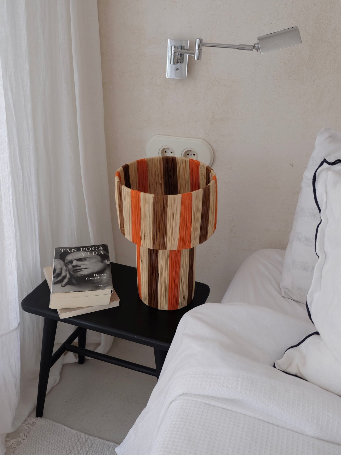 Seta Lamp Petite - Orange & Brown